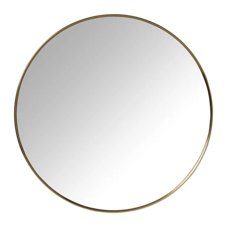 Ronde spiegel - ø50 cm - goudkleurig
