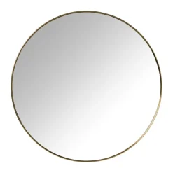 Ronde spiegel - ø70 cm - goudkleurig