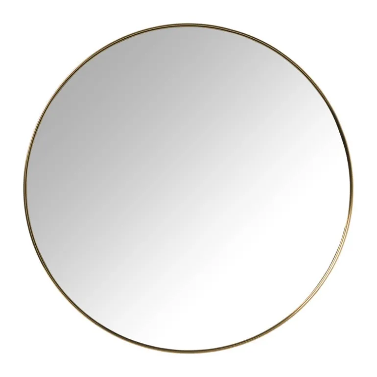 Ronde spiegel - ø70 cm - goudkleurig