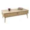 Salontafel Uppsala - naturel - 60x120x40 cm