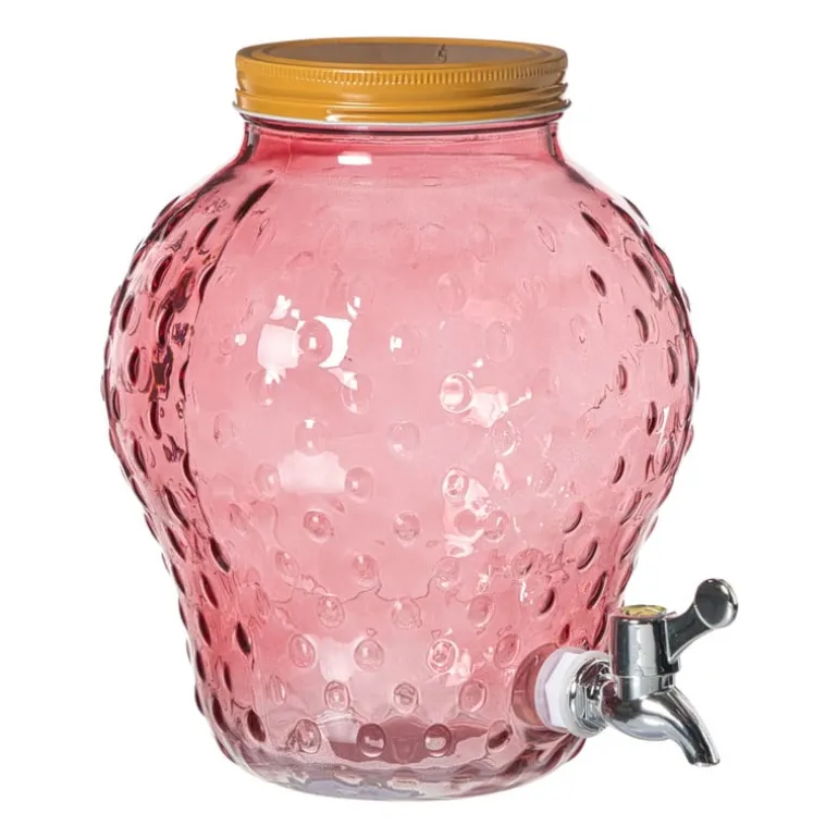 Sapkan aardbei - roze - 5 liter