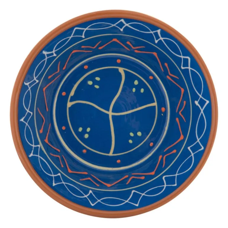 Schaal Fiesta - blauw - 15 cm