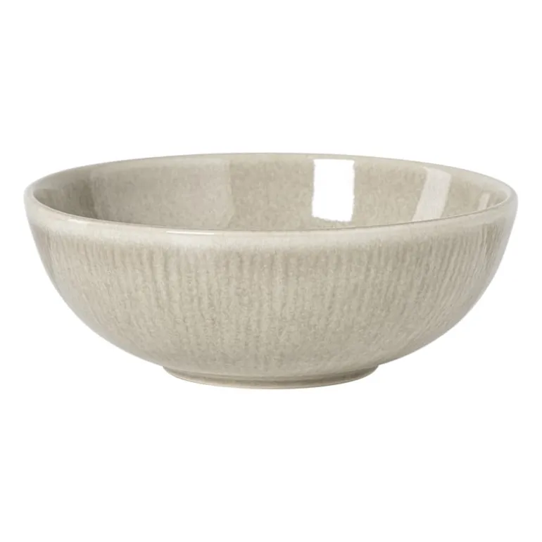 Schaal fuji - beige - ø17x6 cm