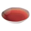 Schaal Roots - rood/paars - ø28x5.8 cm