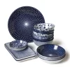 Schaaltje blue print - botanic - ⌀14 cm