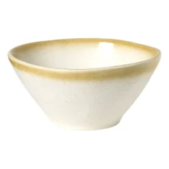 Schaaltje groot olivo - wit - ø15.5x7.5 cm