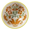Schaaltje klein Britt - oranje/bruin - ø9x4.6 cm