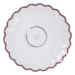 Schaaltje klein geschulpt - roze - ø11.5x5.6 cm