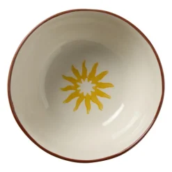 Schaaltje luna klein - beige/roze/geel - ø11x5.3 cm