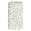 Schaaltje Nori rechthoekig - lichtblauw/wit - 2x20.5x11 cm