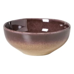 Schaaltje Olivia - bordeauxrood/beige - ø16.8x7 cm