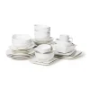 Schaaltje rond – wit – 11.5x6 cm