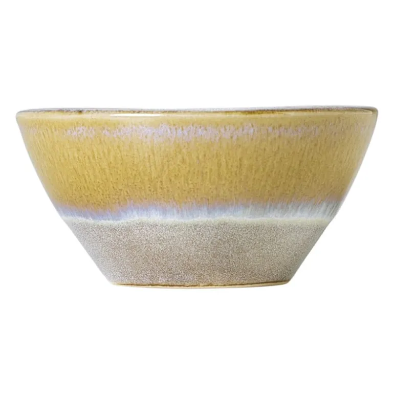Schaaltje roots - oker - ø8.5x4 cm