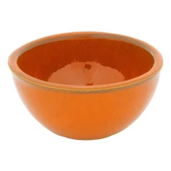 Schaaltje Selena - oranje - 8 cm