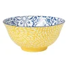 Schaaltje Sen - blauw/geel - ø15.8x7.3 cm