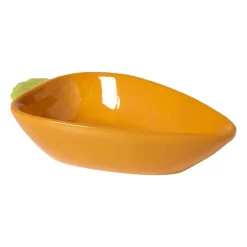 Schaaltje wortel - oranje - 4.4x11x17.9 cm