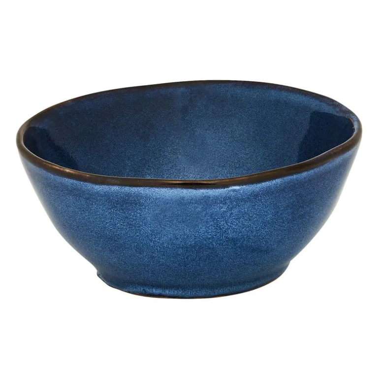 Schaal Toscane - donkerblauw - 17 cm