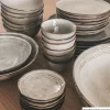 Schaal Toscane - grijs - 17 cm