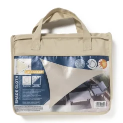 Schaduwdoek driehoek - beige - 360x360x360 cm