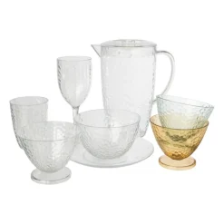 Schenkkan dots - transparant - 1.9 liter