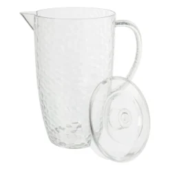 Schenkkan dots - transparant - 1.9 liter