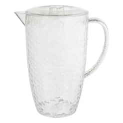 Schenkkan dots - transparant - 1.9 liter
