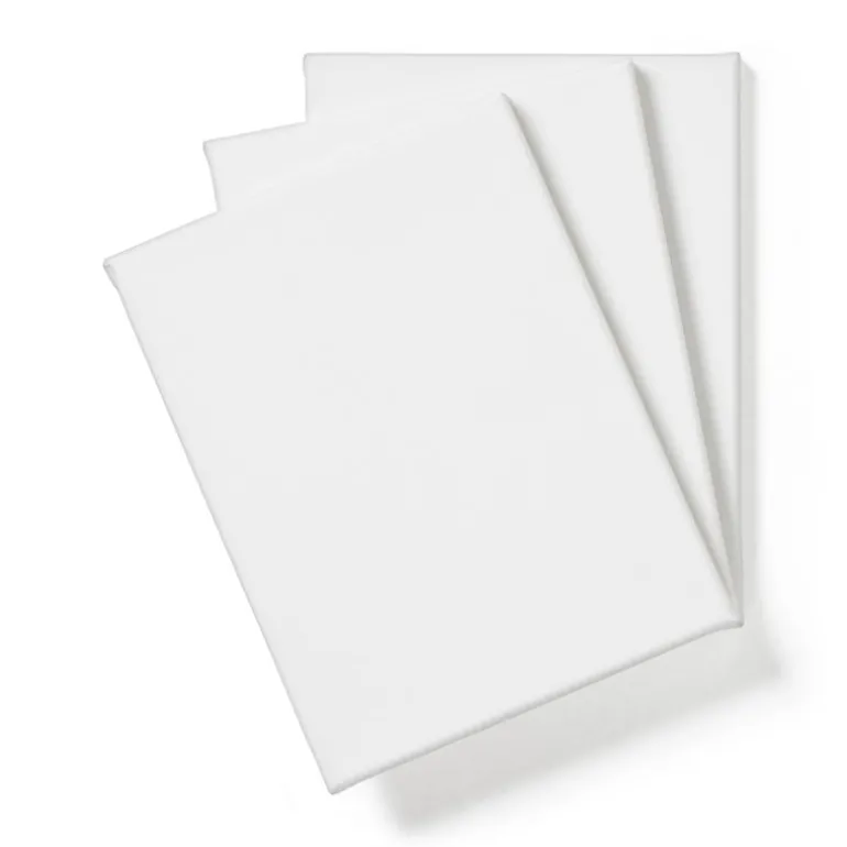 Schildersdoek canvas - 18x24 cm - set van 3