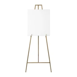 Schildersezel voor welkomstbord - goud - 146.7 cm