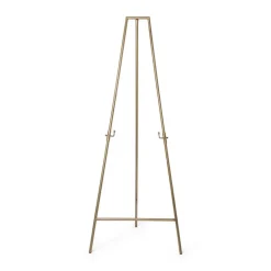 Schildersezel voor welkomstbord - goud - 146.7 cm