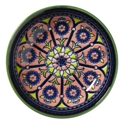 Schoteltje Bella - blauw/roze - ø9.7x2.5 cm