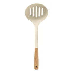 Schuimspaan - wit - 34 cm