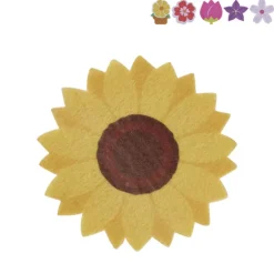 Schuurspons bloem - diverse varianten - 10x7x3 cm
