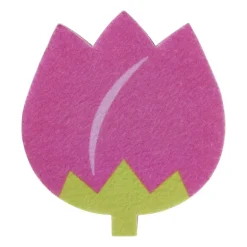 Schuurspons bloem - diverse varianten - 10x7x3 cm