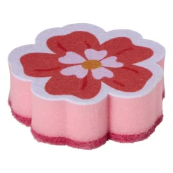 Schuurspons bloem - diverse varianten - 10x7x3 cm