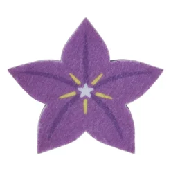 Schuurspons bloem - diverse varianten - 10x7x3 cm
