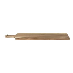 Serveerplank acacia met handvat - 70x19 cm
