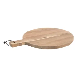 Serveerplank Acacia rond - 38x30x1,9 cm