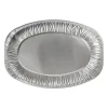 Serveerschaal - aluminium - 2.4x35.2x24.7 cm - set van 3