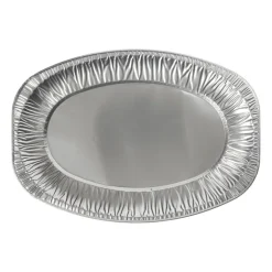 Serveerschaal - aluminium - 2.4x35.2x24.7 cm - set van 3