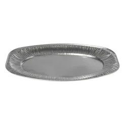 Serveerschaal - aluminium - 2.4x35.2x24.7 cm - set van 3
