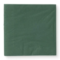 Servetten donkergroen - 33x33 cm - set van 20