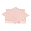 Servetten lichtroze - 33x33 cm - set van 20