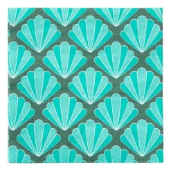 Servetten schelp - 33x33 cm - set van 20