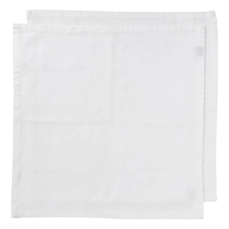 Servetten wit - set van 2 - 40x40 cm