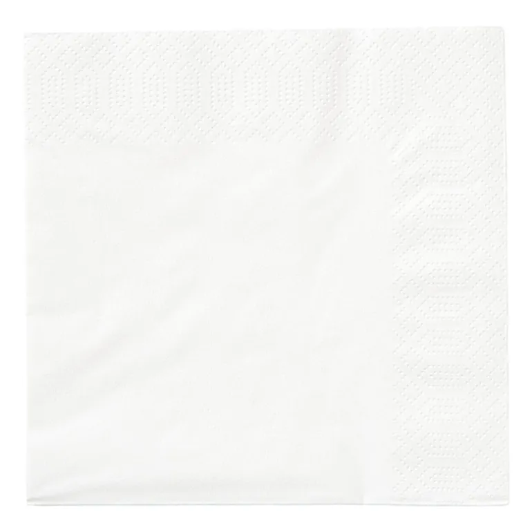 Servetten wit - 33x33 cm - set van 20
