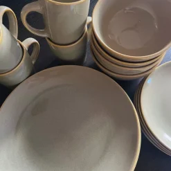 Serviesset - beige - 16-delig - 4 persoons - reactive glaze
