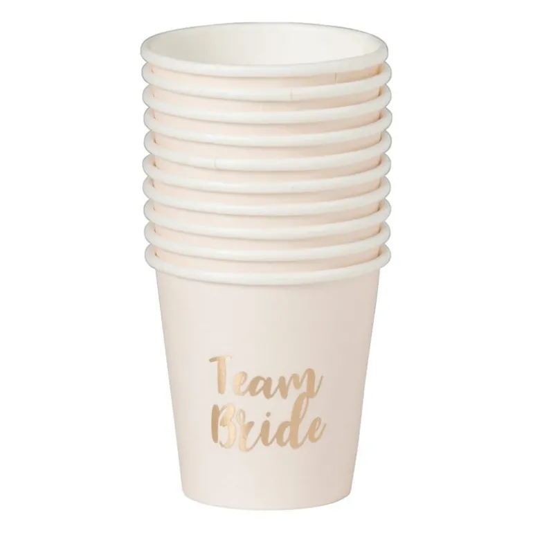 Shotglazen Team Bride - set van 10 - ø3.3x5 cm