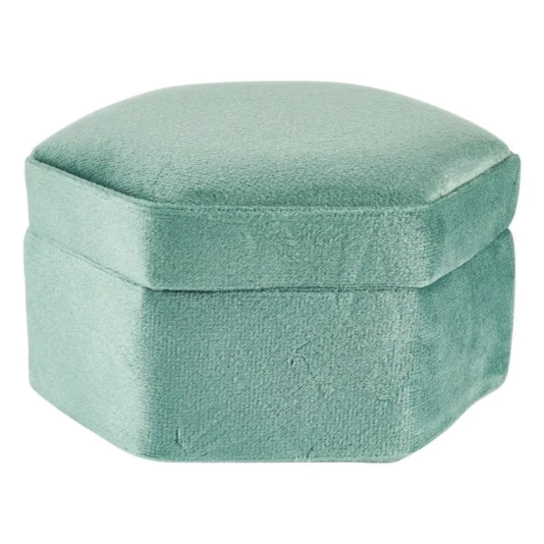 Sieradendoos hexagon/rond - 10x9.5x5.5 cm