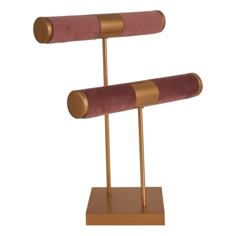 Sieradenrek - roze - 27x12x28 cm