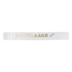Sjerp met geslaagd - zwart/wit/goud - diverse kleuren